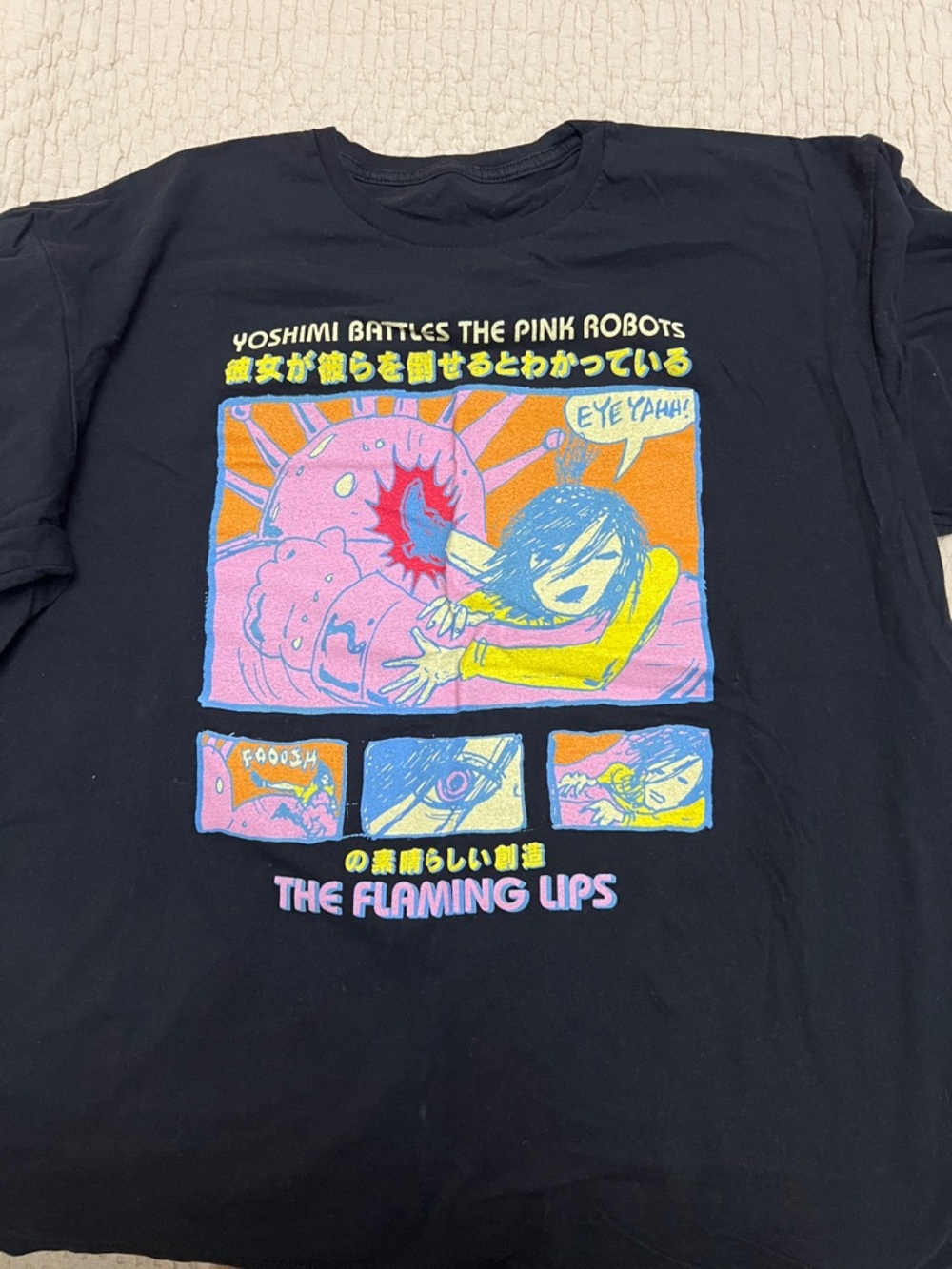 Yoshimi Battles The Robots World Tour Flaming Lips Shirt Unisex T-Shirt